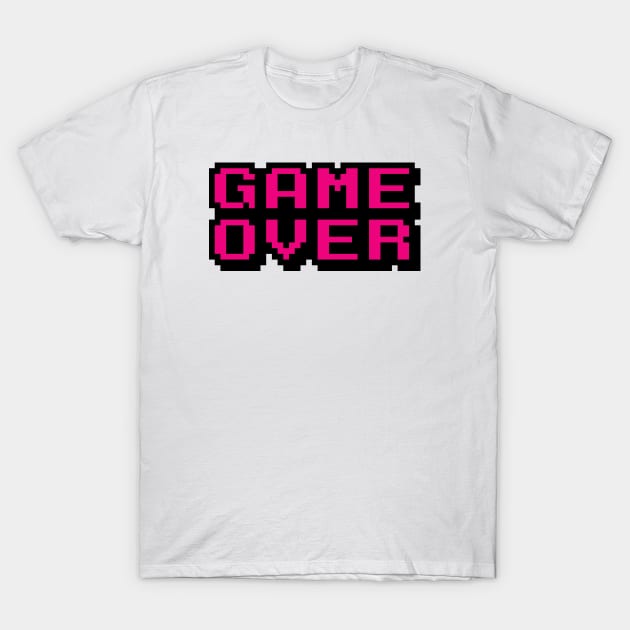 Game Over #1 T-Shirt by Batshirt